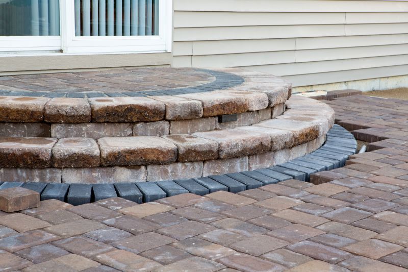 Patio Brick Installation