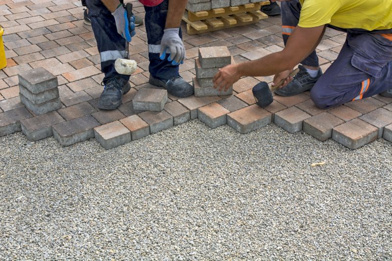 Professional Paver Installation Team